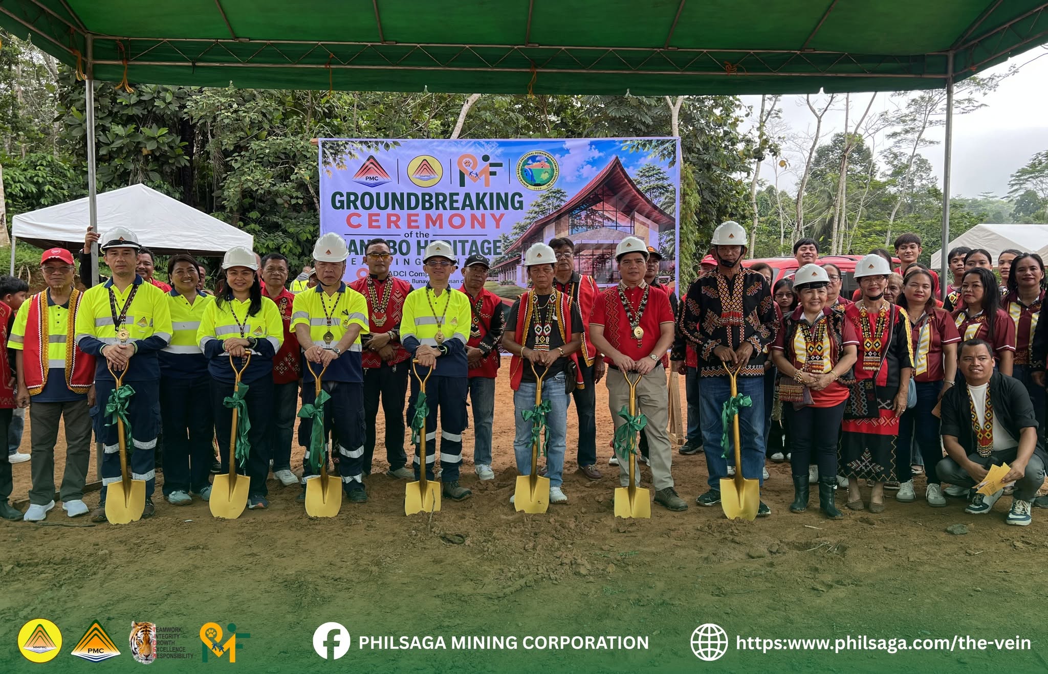 Tribal chieftain expresses gratitude for Philsaga Mining's support in host communities